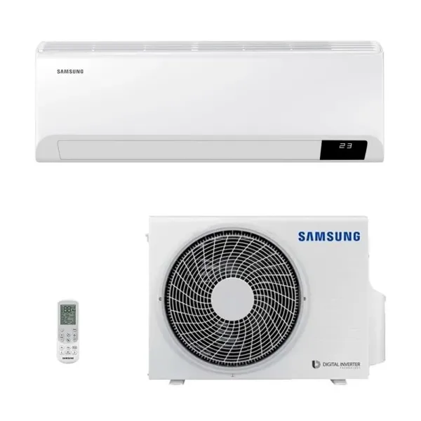 Samsung Klimaanlagen Mono Split Wand Gas R-32 Cebu Wi-Fi SET F-AR12CBU 12000 Btu 3.5 kW Stimmenkontrolle WiFi A++ A+ AR12BXFY...