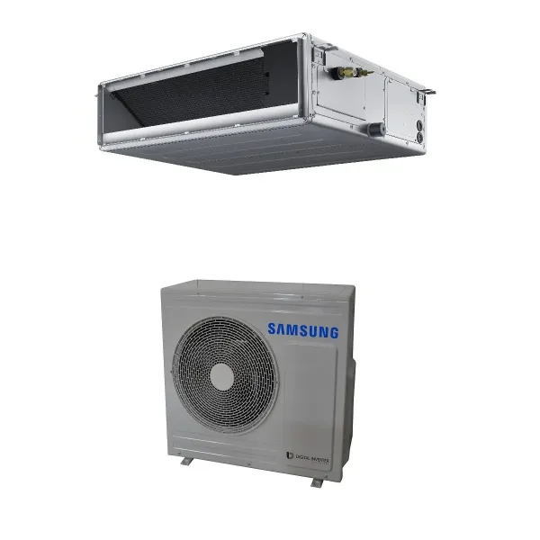 Samsung Gewerbeklimaanlagen Mono Split Kanaleinbaugeräte Mittlere Prävalenz 24000 Btu Einzelphase 7.1 kW A++ A+ Gas R-32 220v...