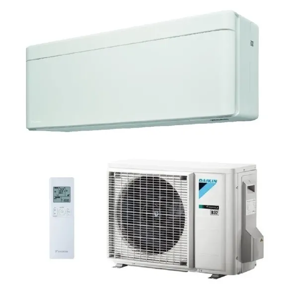 Daikin Mono Split 9000 Btu FTXA25CW RXA25A8 Klimaanlagen Serie Stylish Weiß Weiß WiFi 2.5 kW R-32 FTXA25CW+RXA25A8