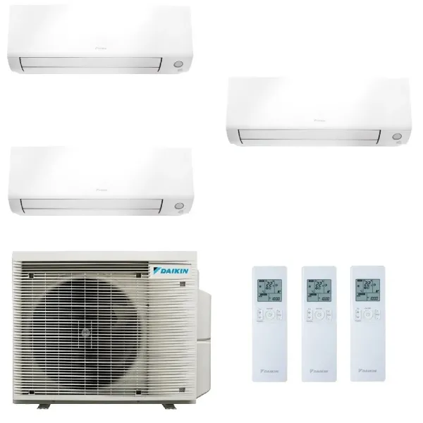 Daikin Trio Split Perfera 7+7+7 Btu 3MXM40A9 FTXM20A FTXM20A FTXM20A Klimaanlagen Perfera All Seasons 2.0+2.0+2.0 kW WiFi FTX...