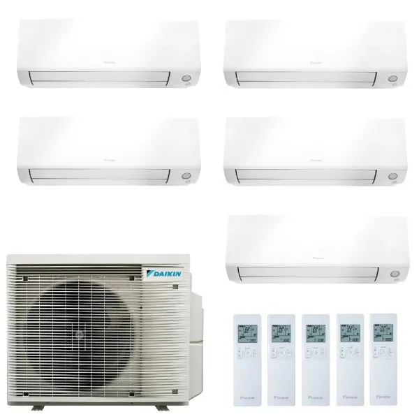 Daikin Penta Split 9+9+9+12+12 5MXM90A9 FTXM25A FTXM25A FTXM25A FTXM35A FTXM35A Klimaanlagen Perfera All Seasons WiFi FTXM-A-...