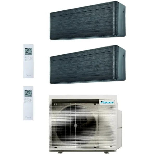 Daikin Duo Split Stylish 7000+18000 Btu 2MXM68A9 FTXA20BT FTXA50BT Klimaanlagen 2.0+5.0 kW WiFi R-32 Stylish Blackwood FTXA-B...