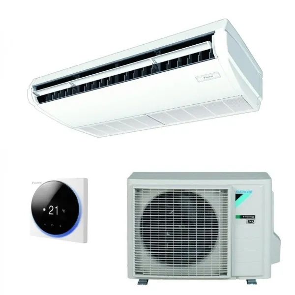 Daikin Mono Split Decke 12000 Btu FHA35A9 RXM35R9 Klimaanlagen mit Drahtbefehl Madoka R-32 FHA35A9+BRC1H52-W-K-S+RXM35R9