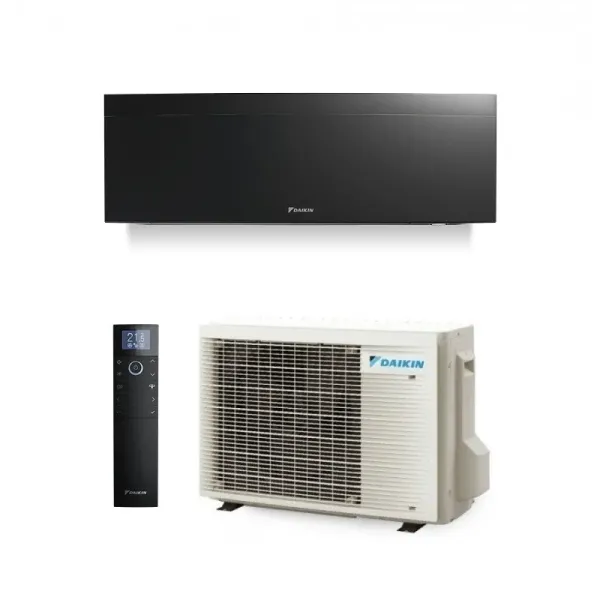 Daikin Mono Split 7000 Btu FTXJ20AB RXJ20A Klimaanlagen Serie Emura 3 Schwarz Schwarz WiFi 2.0 kW R-32 FTXJ20AB+RXJ20A