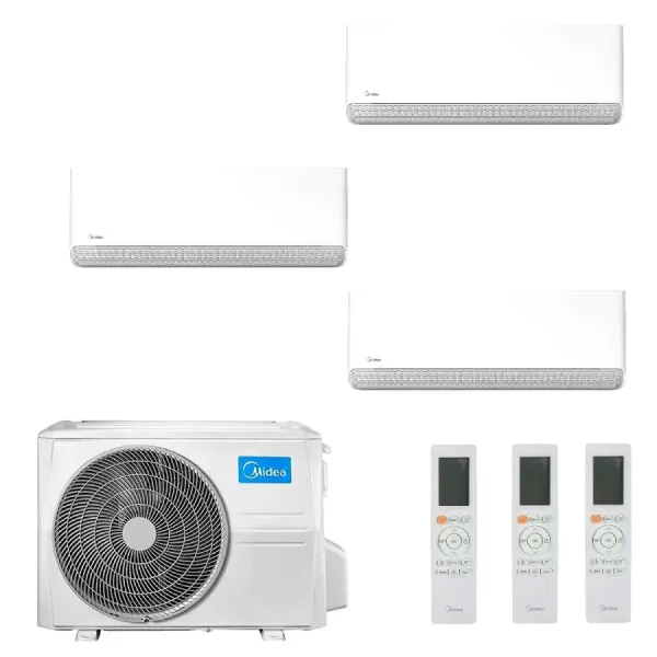 Midea Trio Split 9+9+9 Btu Breezeless E M3OG-21HFN8-Q