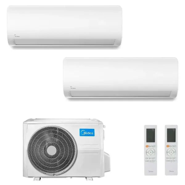 Midea Duo Split 9+9 Btu Xtreme Pro WF M2OH-14HFN8-Q