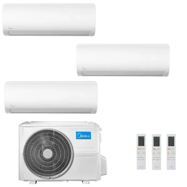 Midea Trio Split 9+9+9 Btu Xtreme Pro WF M3OG-21HFN8-Q