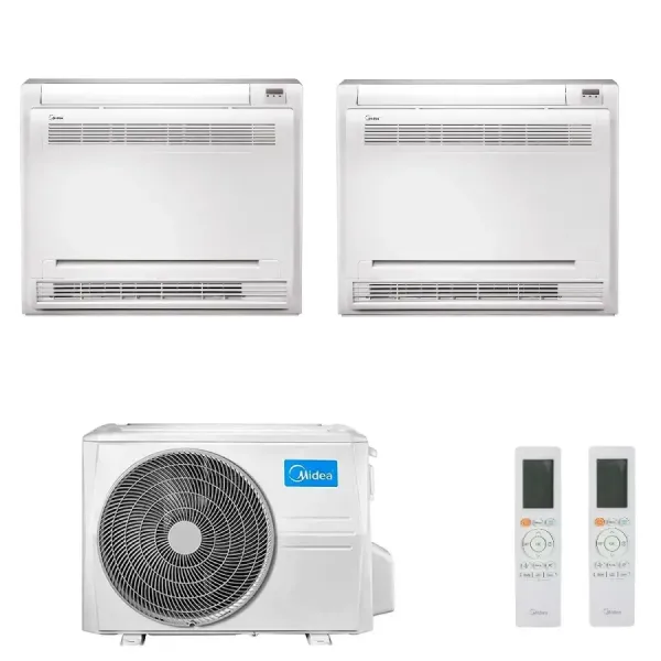 Midea Duo Split 9+9 Btu Console M2OH-14HFN8-Q