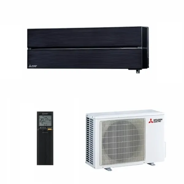 Mitsubishi Mono Split 9000 Btu MSZ-LN25VG2B MUZ-LN25VG2 Schwarz Onyx