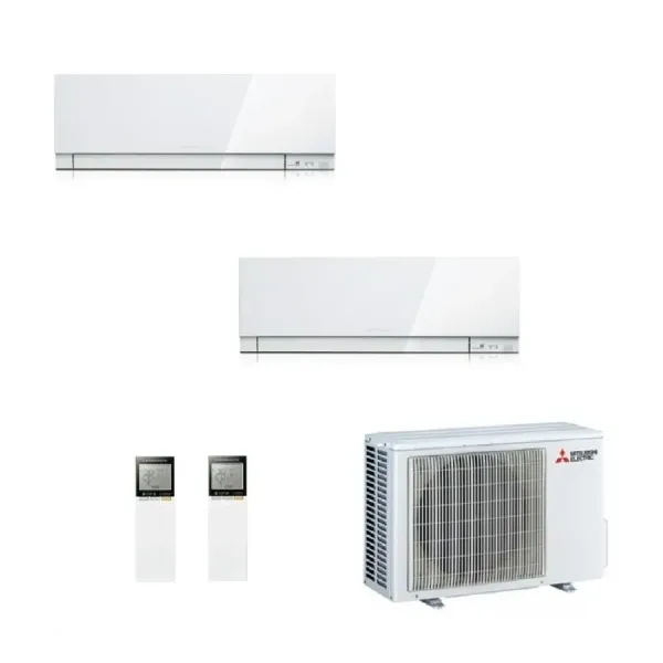 Klimaanlagen Mitsubishi Duo Split 7+7 Btu Weiß MXZ-2F42VF4